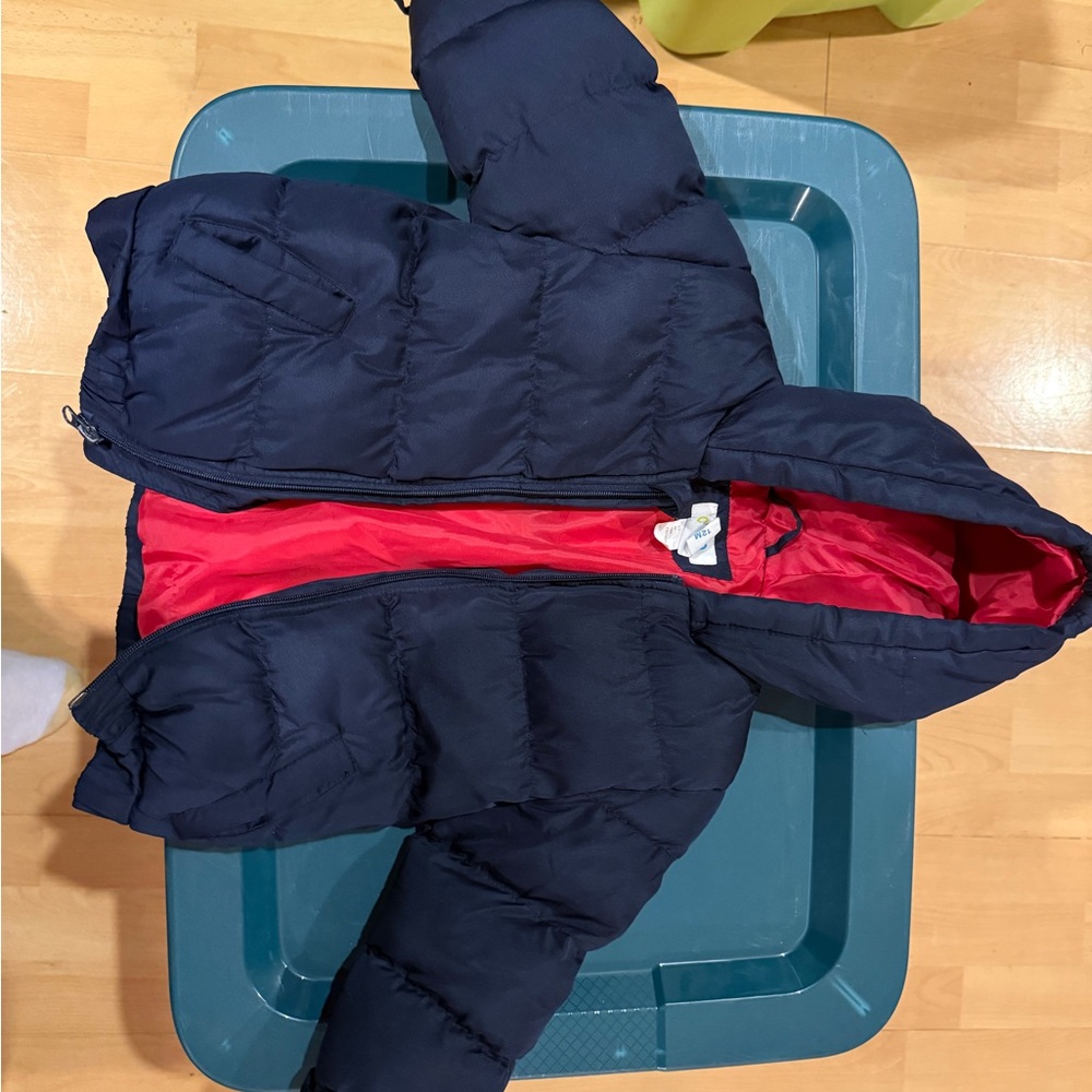 Circo Navy Jacket with Red Interior size 12M